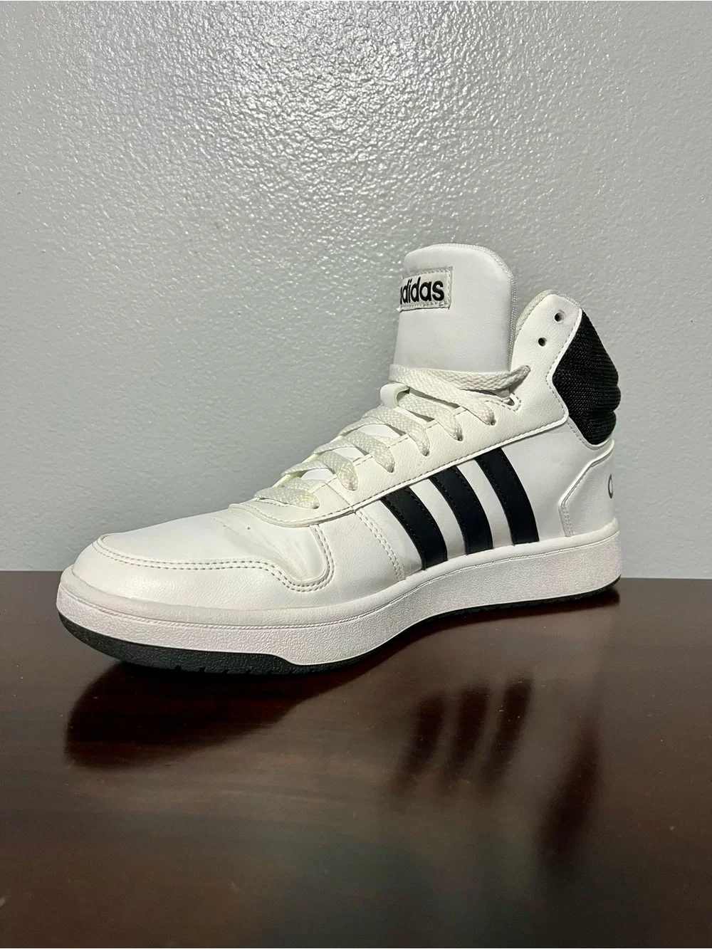 Adidas Men’s Hoops 2.0 Mid-Top Sneakers